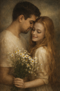 1.1 leonardo da vinci tarzında, yumusak gecisli klasik bir portre