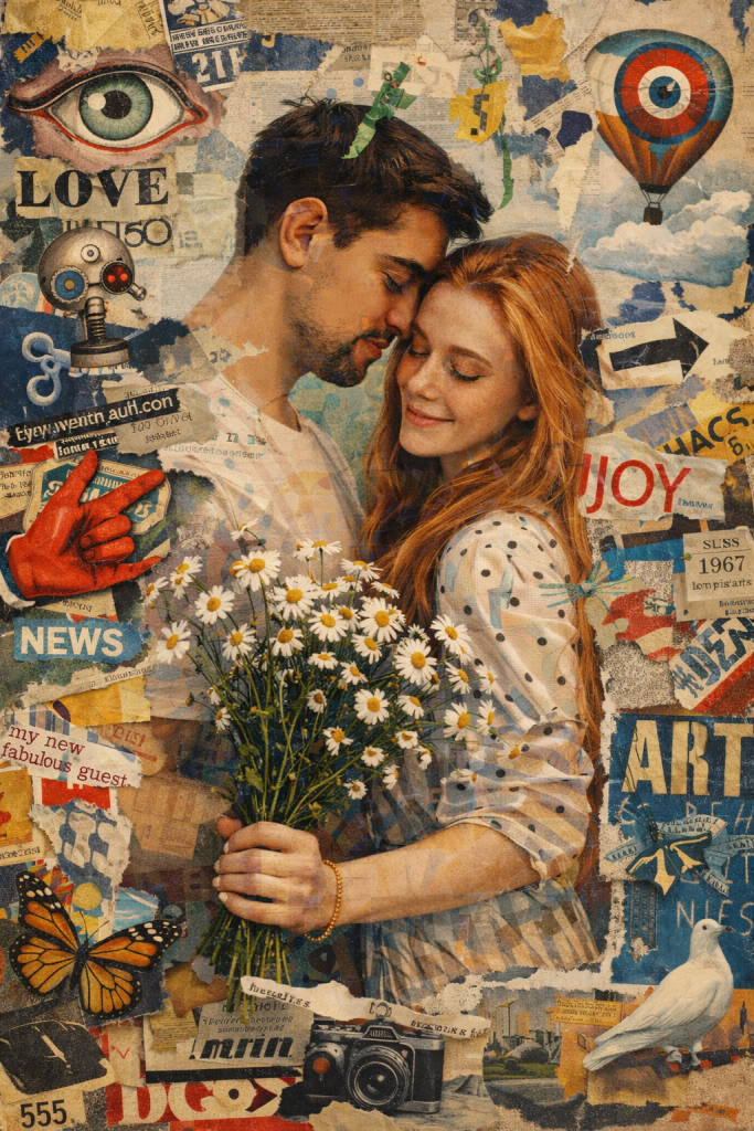 11.1 dada kolaj tarzında, deneysel ve rastgele katmanlar