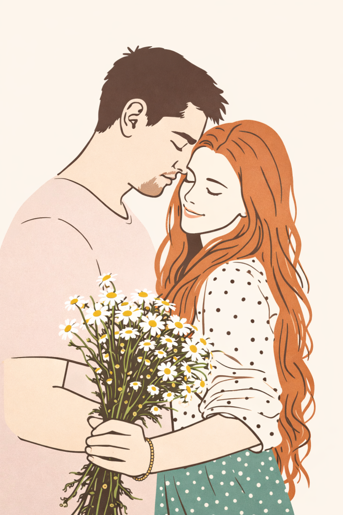 14.2 minimal portre tarzında, sade hatlar ve az detaylar